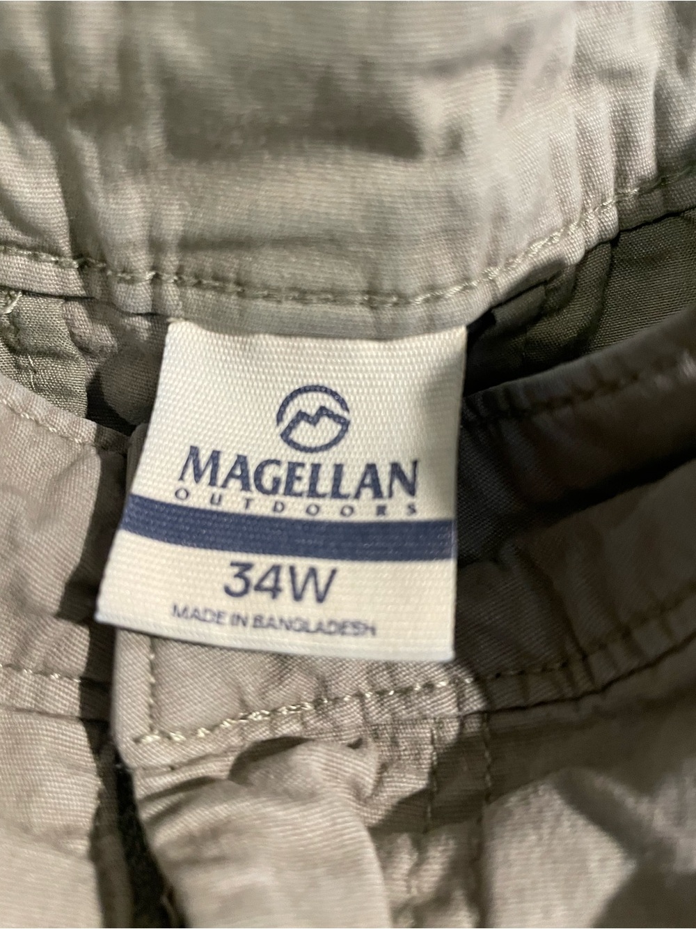 Magellan shorts tan size 34 - Picture 3 of 3